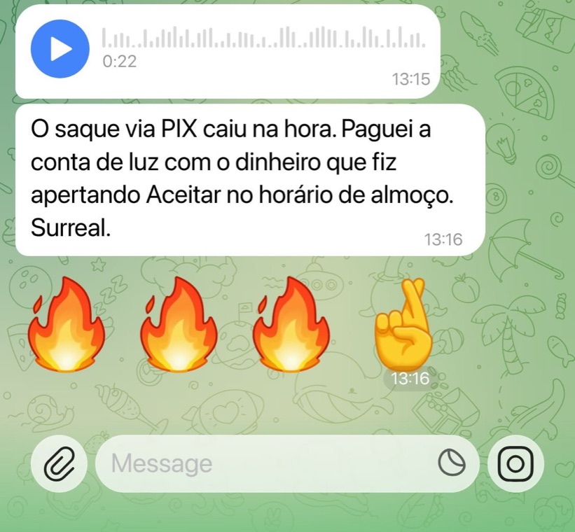 Depoimento da tropa