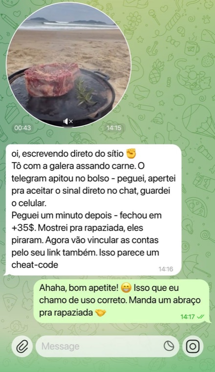 Depoimento da tropa