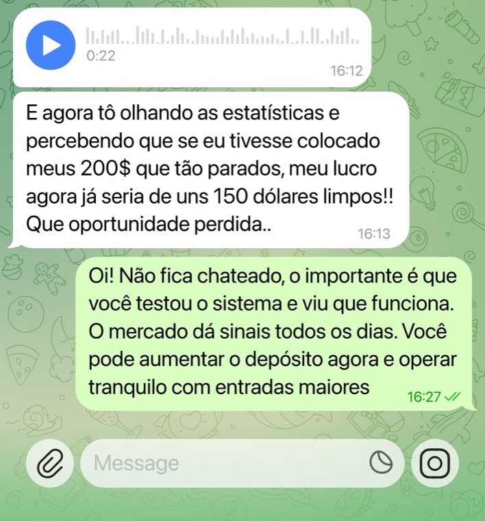 Depoimento da tropa